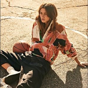 Free People Hit The Slopes Printed Pullover